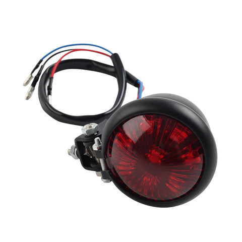 Cafe Racer Bobber Chopper LED Rear Stop Brake Tail Light Lamp
