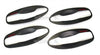 Nissan Navara NP300 Carbon Matt Door Handle Bowl Trim (2014-2016)