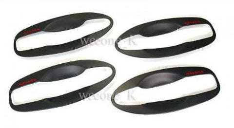Nissan Navara NP300 Carbon Matt Door Handle Bowl Trim (2014-2016)