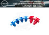 NISSAN GT-R 2 x Rear Pillar Finisher Clip Left/Right Set