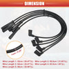 Toyota 4Runner, Pickup 5pcs Spark Plug Wire Ignition Coil Cable (1996-2002)