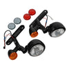 Harley Electra Street Glide Fog Lights Bracket w/ Turn Signals (1994-2023)
