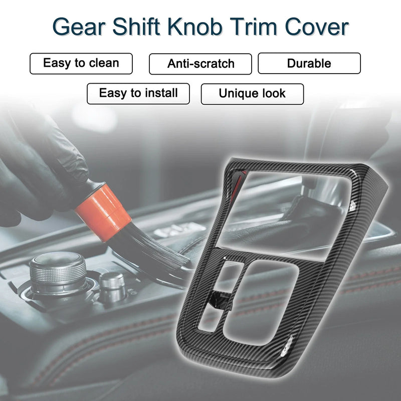 Honda CR-V 2023-2024 Carbon Fiber ABS Gear Shift Knob Cover Sticker