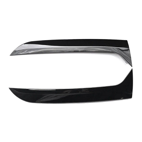 VW Tiguan 2007-2016 BLACK Rear Window Side Spoiler Canard Trim