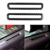 Mustang 2015-2018 Carbon Fiber Door Air  Outlet Vent Sticker Interior Trim