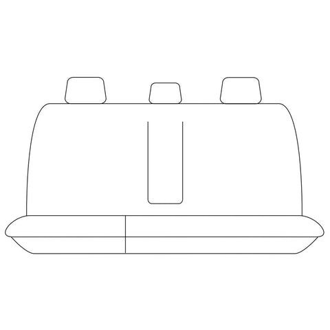 Toyota Hilux GGN120 / 125 Tailor Made Black Neoprene Seat Covers (2015-2017)