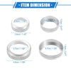 Ford F150 4 x AC Audio Volume Tune Switch Knob Rings (2021-2023)
