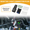 Hyundai - Clean Wiring Solution 6 Pin Rear Tail Light Connector Plug