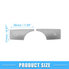 Mercedes-Benz GLK X204 (2010-2015) 2 x ABS Silver Tone Multimedia Radio Button Cover