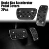 Toyota Camry (2012-2017) Black 2 x Car Brake Gas Accelerator Pedal Covers