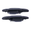 Isuzu D-Max REAR LEFT+RIGHT Black Door Handle Outer 2 x (2006–2012)