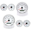 Car Truck Boat Marine 6 Gauge Set Speedo Tacho Oil Temp Fuel Volt