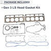 GM Chevy LS1 LS6 LQ4 LQ9 4.8L 5.3L 5.7L Gen 3 LS Head Gasket Kit (2000-2006)