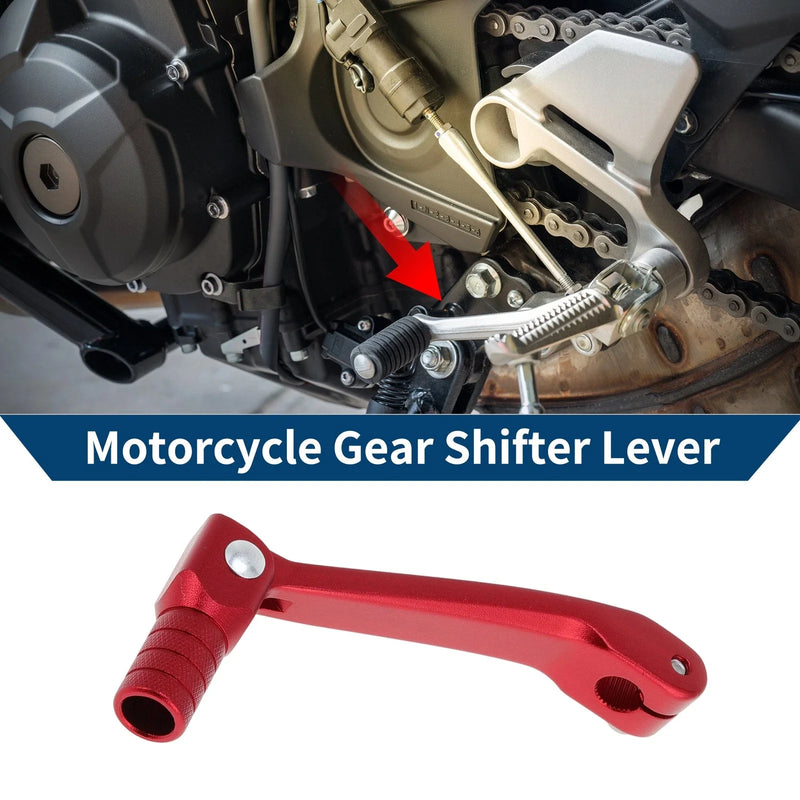 Honda CRF150F Red Folding Gear Shifter Lever (2003–2017)