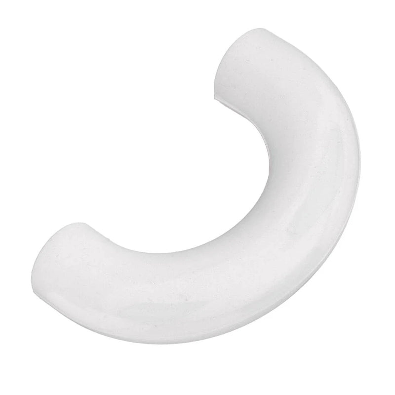 Ford F-150 White Front Bumper Tow Hook Trailer Cover Trim (2004-2024)