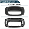 Chevrolet Silverado & GMC Sierra Door Handles Black Tailgate Handle Bezel