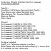 Kawasaki EX4,500 EX-4 ER500 Carburetor Intake Manifold (1997-2005)