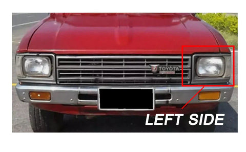 Toyota Hilux LH Headlight Cover (1979-1983)