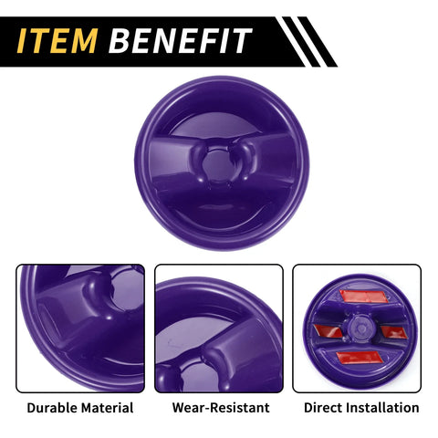Jeep Wrangler JK (2007-2017) Purple Roof Top Mounting Knob Screw Cover