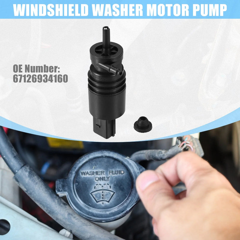 BMW 528i Windshield Washer Motor Pump (2011-2016)