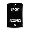 BMW 1 2 3 4 Series Black Gear Mode Switch Button Trim (2012-2020)