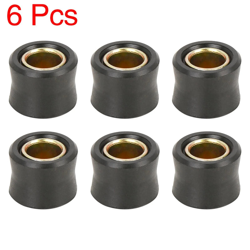 Motorbike 6pcs / 12mm Rear Shock Absorber Cushion Rubber Ring Bushings