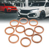 Honda GY6-125 ATV 10pcs Metal Motorcycle Exhaust Pipe Muffler Gaskets