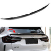 For BMW X3 G01 F97 X3M IX3 2018-2023 Gloss Black Rear Middle Trunk Spoiler Wing