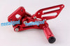 Suzuki GSXR 600 750 K8 (2008-2009) Red Adjustable Rearsets Foot Pegs