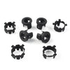 Jeep Wrangler JL JT Black Front Bumper Radar Probe Bracket (2018-2022)