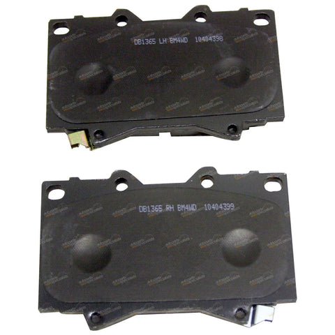 Toyota Landcruiser 76 / 78 / 79 Front Disc Brake Pads Set (1999–2019)