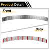 Subaru Forester Silver Tone Bumper Guard (2013-2018)