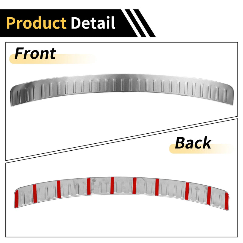 Subaru Forester Silver Tone Bumper Guard (2013-2018)