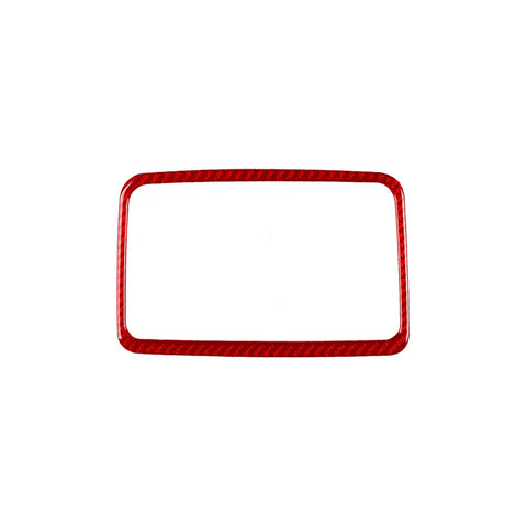 Ford Ranger Carbon Fiber Dashboard Storage Box Cover Trim (2019-2022)