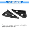 Toyota Land Cruiser Left Right Mirror Corner Triangle Fender Covers