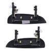Kia Rio 4pc Outer Door Handle Set Black (2002-2005)