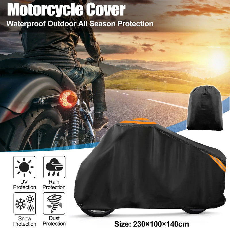 Universal Scooter Waterproof 90.55 Length Motorcycle Cover