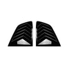 BMW X3 G01 2 x Gloss Black Rear Side Window Louvers (2018-2024)