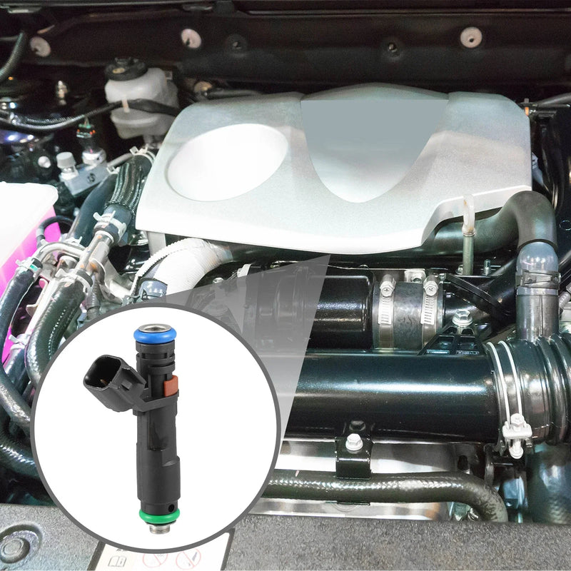 Ford F-250 Super Duty 2005-2007 - Metal Black Fuel Injectors (2005-2007)