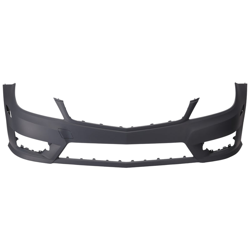 Front Bumper Cover For 2012-2015 M Benz C250 w/ fog lamp