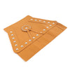 Harley Orange PU Leather Rear Fender Mud Flap Cover