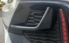 Honda Civic Hatchback 2020-2021 Carbon Fiber Rear Fog Light Lid Cover Trim