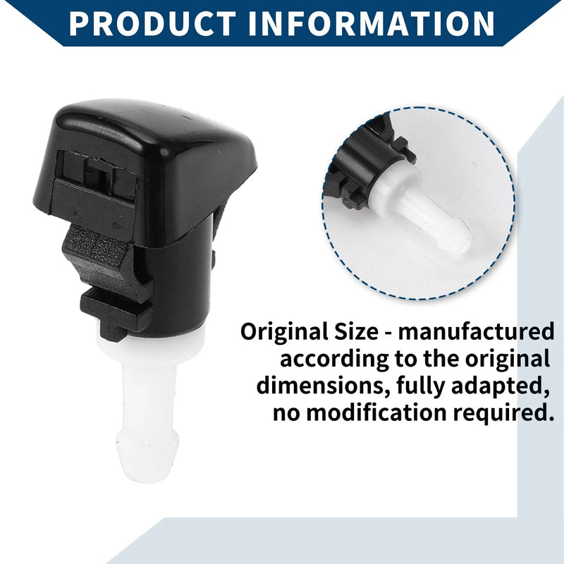 Dodge Durango 2 x Front Windshield Washer Nozzles (2011-2023)