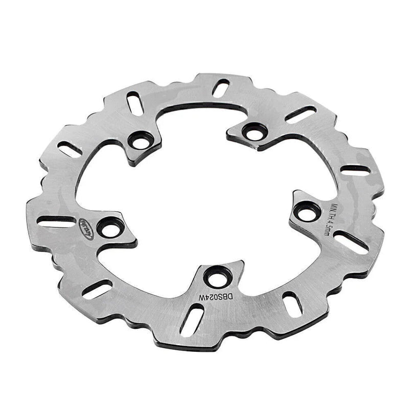 Yamaha YZF-R6, YZF-R1 Chrome Rear Steel Brake Disc Rotor (2003-2015)