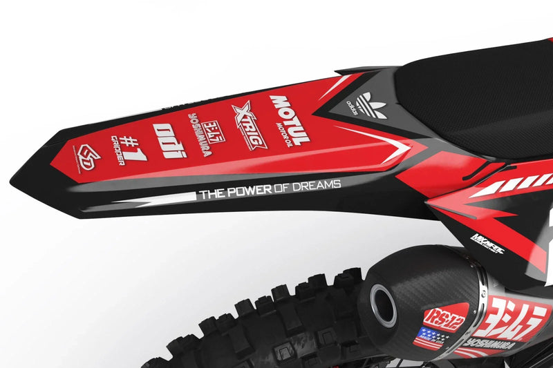 Honda CRF 110 (2013-2018) Collide Style Stickers Custom Graphics Full Kit