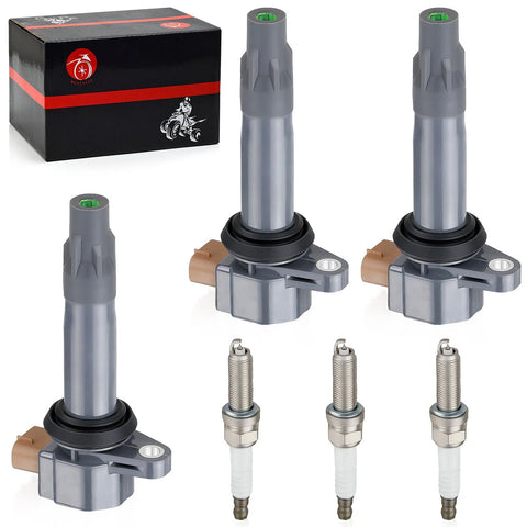 Can-Am Maverick X3 Turbo R 2017-2021 3 Pack Ignition Coil & Spark Plug
