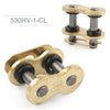 Honda Motorcycle 530HV Master Chain Connector Link O-Rings Gold 1x