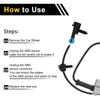 GMC Sierra 2500 HD ABS Wheel Speed Sensor (2007 - 2010)