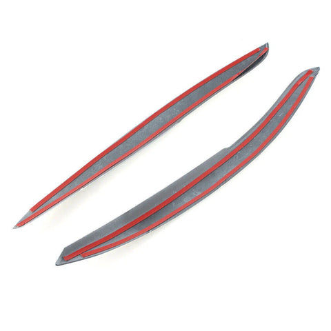 VW Polo Mk5 6R 6C 2 x Headlight Eyelid Covers (2011-2017)
