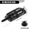 Chevrolet C1500 Rear Windshield Washer Pump Black (1991-1999)